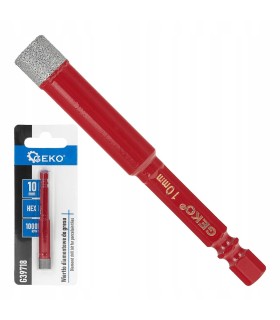 Wiertło diamentowe do gresu 10mm HEX
