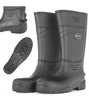 Kalosze męskie czarne r.45