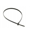 Opaski zaciskowe nylonowe czarne 380x4.8mm UV 100szt.