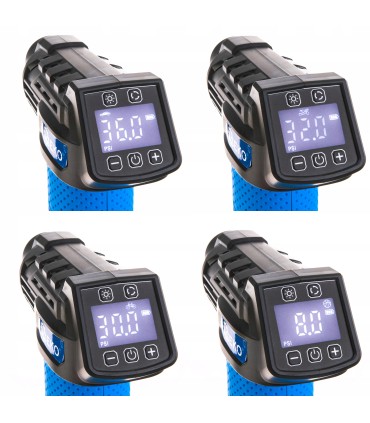 Pompka - kompresor akumulatorowy 12V LCD