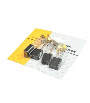 Szczotki węgl./szlif230 + 4szt. na blistrze 8x14x17