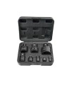 Zestaw redukcji udarowych 8el./czarne