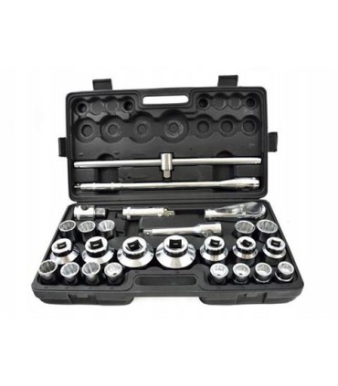 Zestaw kluczy nasadowych 26el.3/4" 21-65 12-kąt