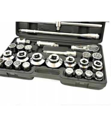 Zestaw kluczy nasadowych 26el.3/4" 21-65 12-kąt