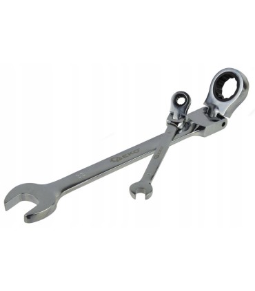 Kpl.kluczy łamanych z grzechotką 22el. 6-32mm