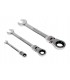Kpl.kluczy łamanych z grzechotką 22el. 6-32mm