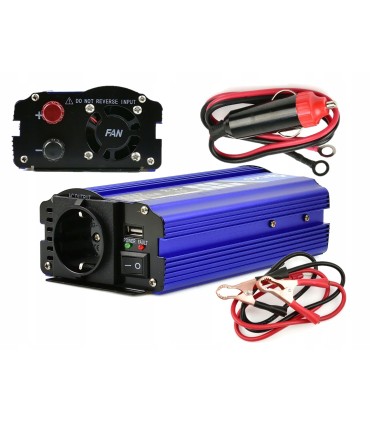 Przetwornica napięcia SINUS 24V/230V 300/600W