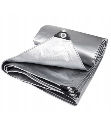 Plandeka 3x3m extra gruba/brązowa 200G