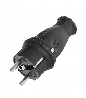 Wtyczka gumowa 16A IP44