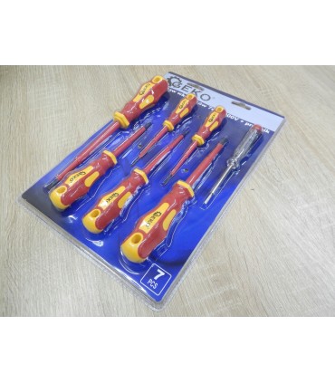 Zestaw wkretaków 7el. 1000V + próbnik model nr. 1 