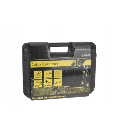 Sekator akumulatorowy 30mm w walizce 2x2.0Ah 21V