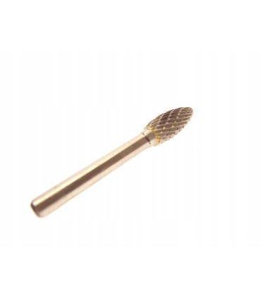 Frez-pilnik do metalu z węglika wolframu 10x25mm