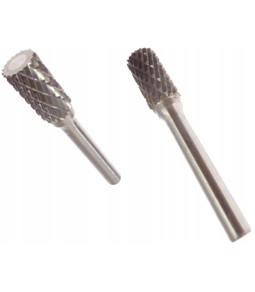 Frez-pilnik do metalu z węglika wolframu 10x20mm trzpień 6mm (kwadrat)