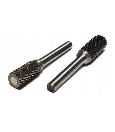 Frez-pilnik do metalu z węglika wolframu 10x20mm trzpień 6mm (kwadrat)