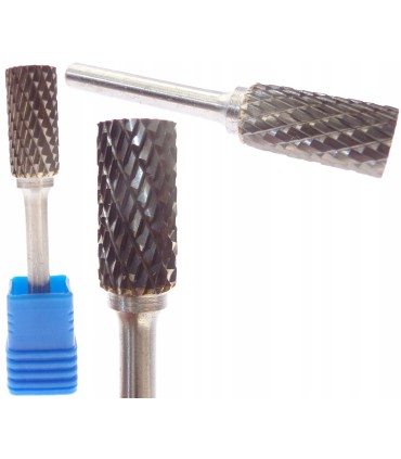 Frez pilnik do metalu z węglika wolframu 12x25mm trzpień 6mm (kwadrat)