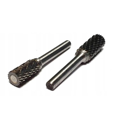 Frez pilnik do metalu z węglika wolframu 12x25mm trzpień 6mm (kwadrat)