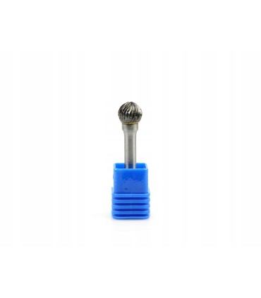 Frez-pilnik do metalu 12x11mm trzpień 6mm (kulisty)