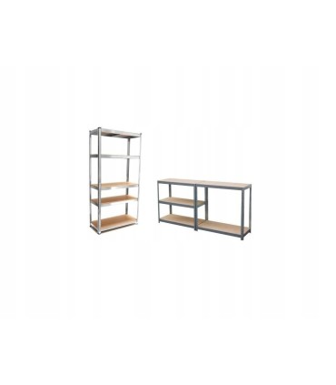 Regał magazynowy 180x90x40 175kg Wersja montażu 1