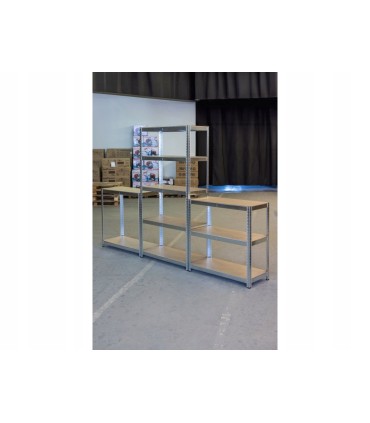 Regał magazynowy 180x90x40 175kg Wersja montażu 1