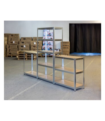 Regał magazynowy 180x90x40 175kg Wersja montażu 1