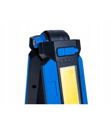 Lampa warsztatowa składana z magnesami LED COB 10W 4000mAh 1000lm