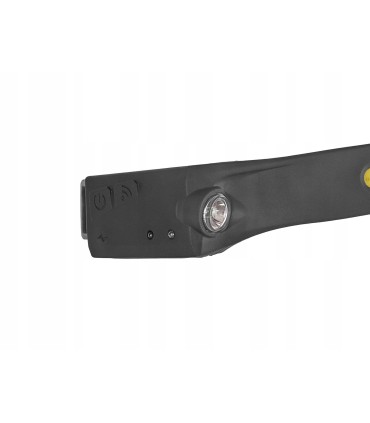 Latarka czołowa z czujnikiem ruchu LED COB 3W + 1W XPE 1200mAh 350lm IPX4