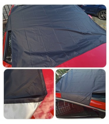 Mata antyszronowa na szybę z magnesami 170x120cm + uszy