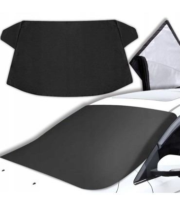 Mata antyszronowa na szybę z magnesami 170x120cm + uszy