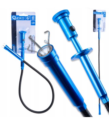 Chwytak LED elastyczny magnetyczny pazurkowy (łapka) 60cm