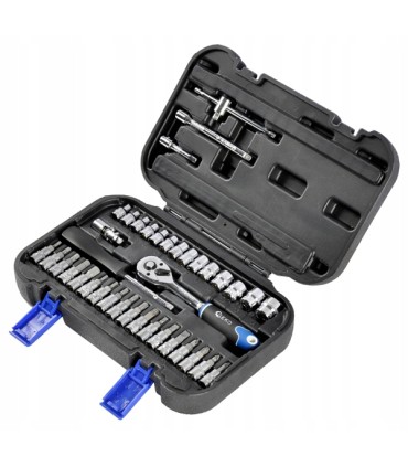 Zestaw kluczy nasadowych 1/4" 38el. 