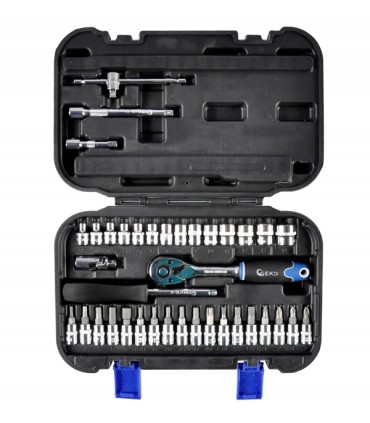 Zestaw kluczy nasadowych 1/4" 38el. 