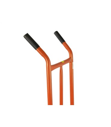 Wózek transportowy 250kg 400x300mm (wysuwany podest) pomarańcz