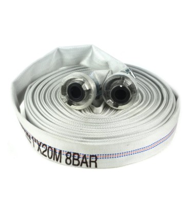 WĄŻ PARCIANY 1" 20M BEZ KOŃCÓWEK