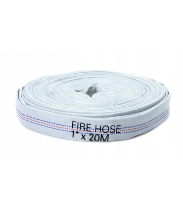 WĄŻ PARCIANY 1" 20M BEZ KOŃCÓWEK