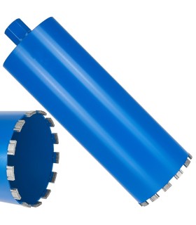 Wiertło diamentowe koronowe do wiertnicy na sucho i mokro 162x10x450mm 14T 1.1/4"