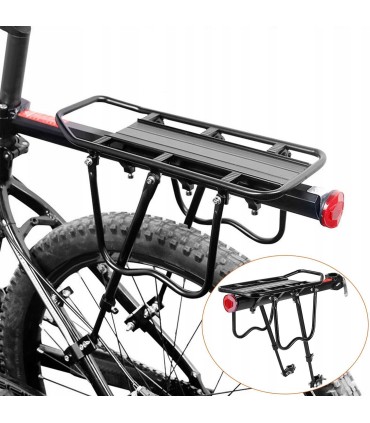 Bagażnik rowerowy tylny aluminiowy 50kg