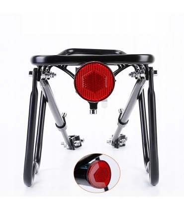 Bagażnik rowerowy tylny aluminiowy 50kg
