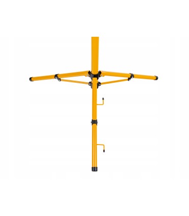 Naświetlacz LED 2x100W ze statywem budowlanym teleskopowym i przewodem – barwa biała neutralna 4500K