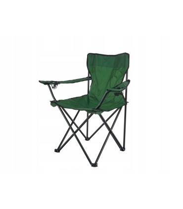 Krzesło składane turystyczne + pokrowiec zielone