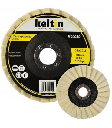 Tarcza polerska z filcu 125mm