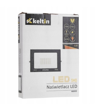 Naświetlacz LED 30W – barwa biała ciepła 2700K