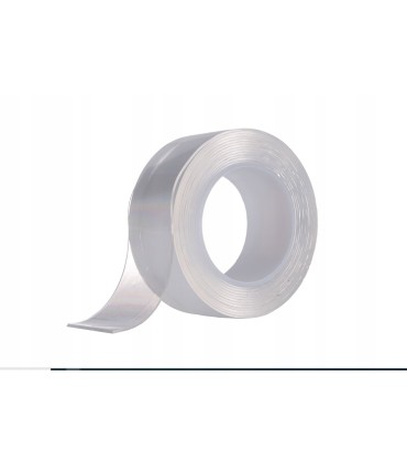 Dwustronna taśma wielokrotnego użytku NANO 24mm x 2m