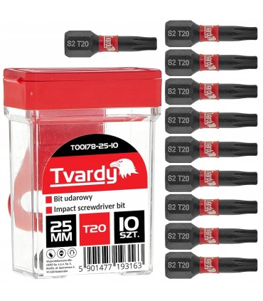 Bit udarowy T20 25mm S2 – box 