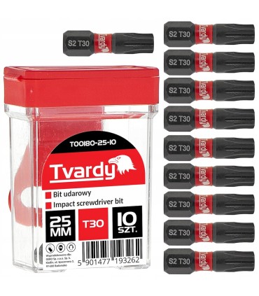 Bit udarowy T30 25mm S2 – box