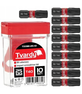 Bit udarowy T40 25mm S2 – box 