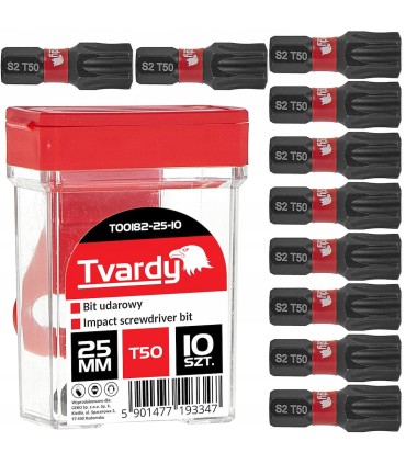 Bit udarowy T50 25mm S2 – box 