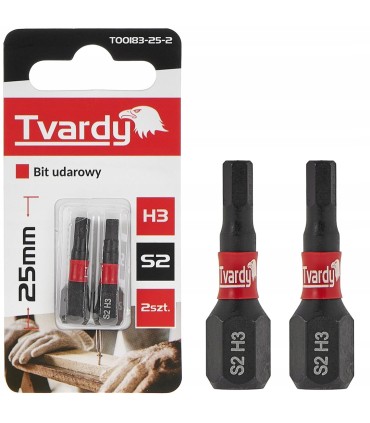Bit udarowy H3 25mm S2
