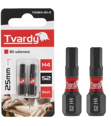 Bit udarowy H4 25mm S2