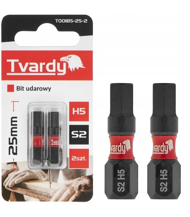 Bit udarowy H5 25mm S2 