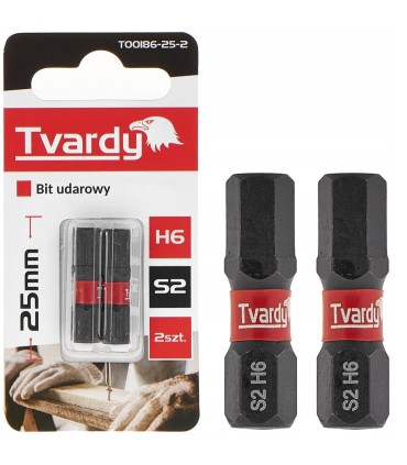 Bit udarowy H6 25mm S2 